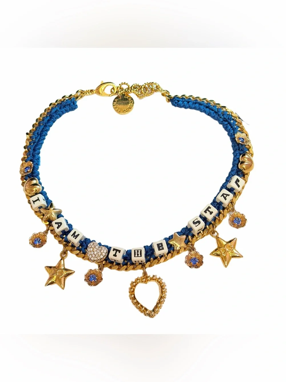 Dolce & Gabbana Blue I AM THE STAR Necklace